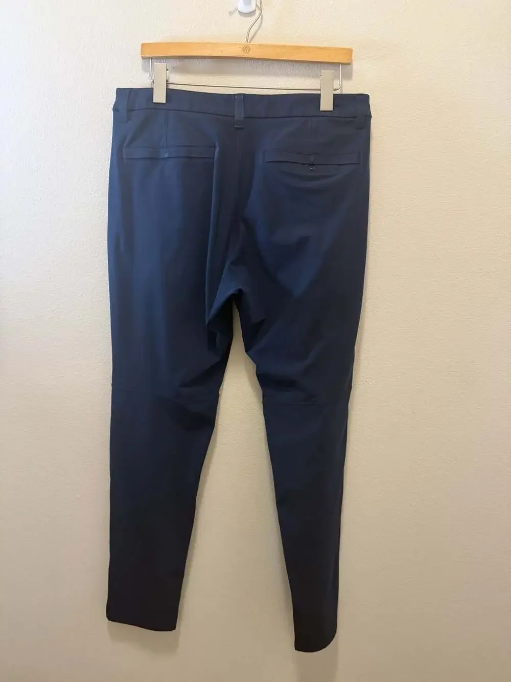 Lululemon Commission Slim Fit Pants Navy Blue Size 35